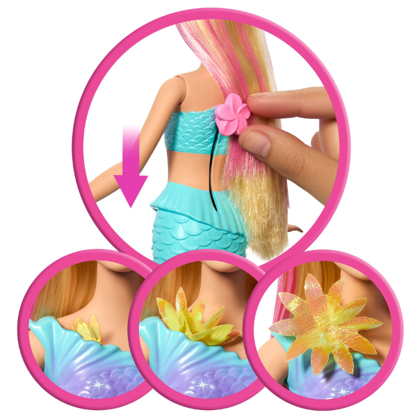 Păpușă Barbie „Sirena magică”, blondă Păpușă Barbie „Sirena magică”, blondă