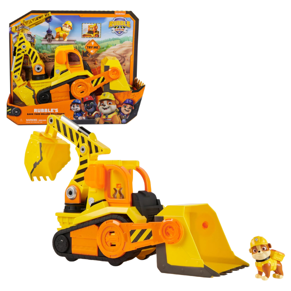 Buldozer cu figurină, Rubble & Crew, seria „Patrula Cățelușilor”