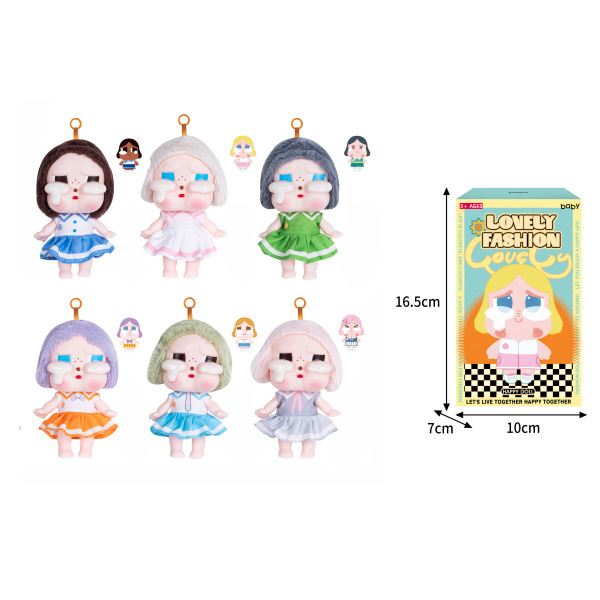 Фигурка CRYBABY — Серия «Lovely Fashion», 12 см Фигурка CRYBABY — Серия «Lovely Fashion», 12 см