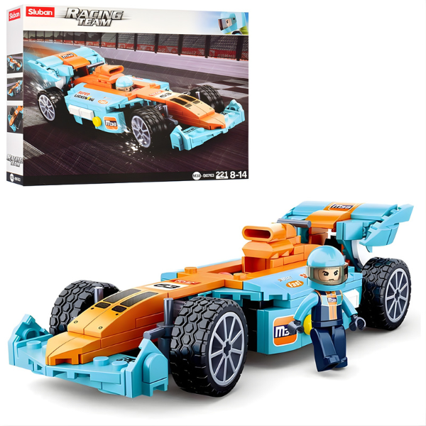 Конструктор “Гоночный автомобиль 1:24”, 222 элем. Конструктор “Гоночный автомобиль 1:24”, 222 элем.