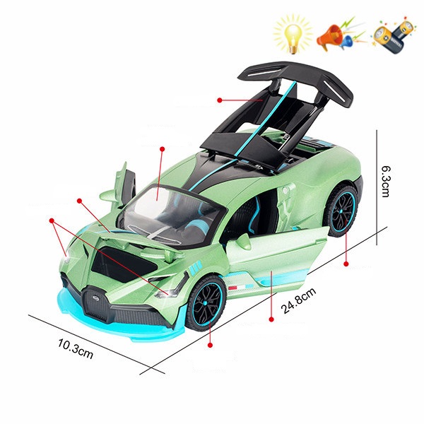 1:18 Автомобиль инерционный (свет, звук) 1:18 Автомобиль инерционный (свет, звук)
