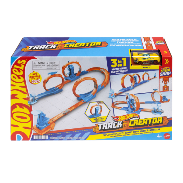 Игровой набор Hot Wheels «Track Creator» — Тройная петля Игровой набор Hot Wheels «Track Creator» — Тройная петля