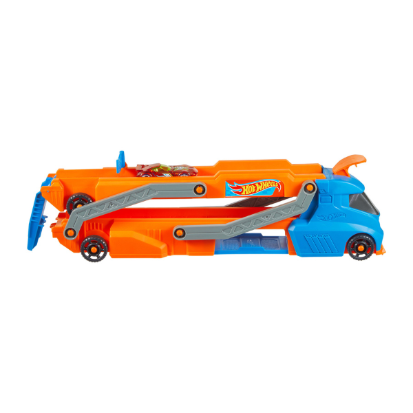 Transportator cu Circuit Hot Wheels Speed Track Transportator cu Circuit Hot Wheels Speed Track