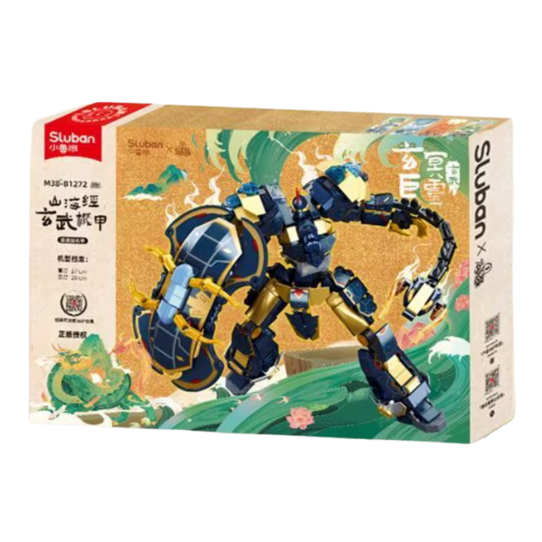 Set de construcție „Robot – Țestoasa neagră”, 685 elem. Set de construcție „Robot – Țestoasa neagră”, 685 elem.