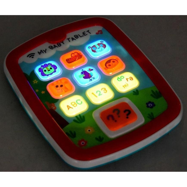 Jucarie interactiva „Tableta” cu muzica si lumina Jucarie interactiva „Tableta” cu muzica si lumina