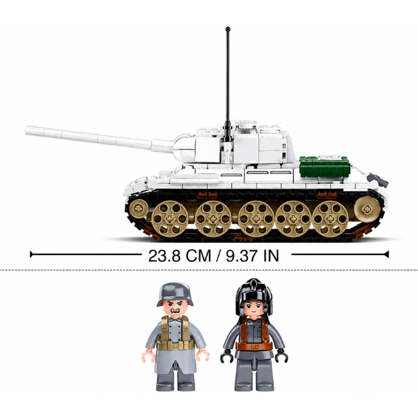 Конструктор “Танк T-34/85 из Битвы за Будапешт”, 518 элем. Конструктор “Танк T-34/85 из Битвы за Будапешт”, 518 элем.