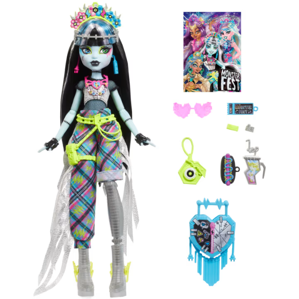 Set de joc Monster High „Frankie și Monster Fest”, cu accesorii Set de joc Monster High „Frankie și Monster Fest”, cu accesorii