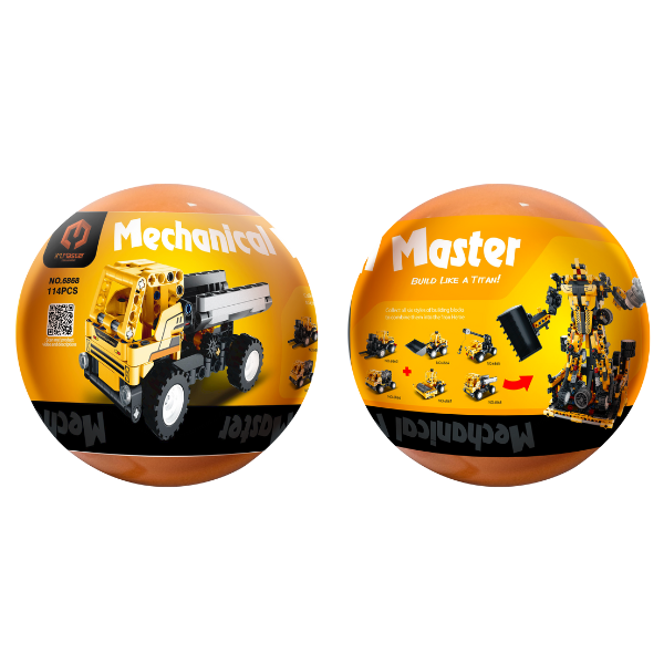 Set de construcție în ou iM Master Mechanical Master „Vehicule”, 6 modele, de la 114 pană la 122 elemente Set de construcție în ou iM Master Mechanical Master „Vehicule”, 6 modele, de la 114 pană la 122 elemente