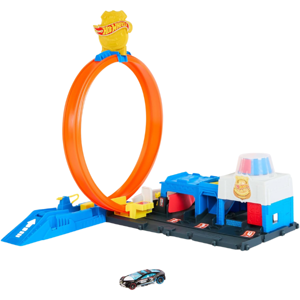 Setul de joacă Hot Wheels City „Secția de Poliție” Setul de joacă Hot Wheels City „Secția de Poliție”