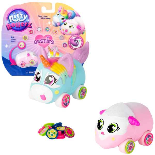 Set de figurine Ritzy Rollerz „Tori și Sofia” Set de figurine Ritzy Rollerz „Tori și Sofia”