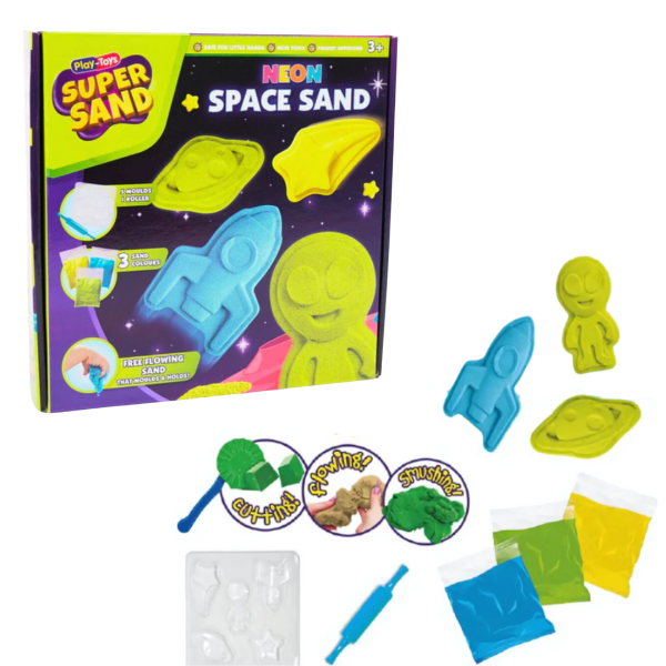 Set cinetic „Nisip cosmic neon” Set cinetic „Nisip cosmic neon”