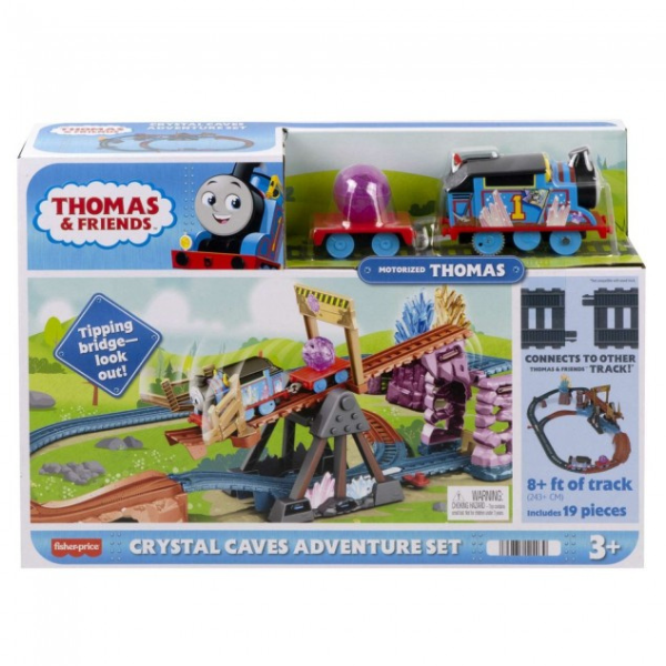 Set de tren „Aventuri în peșterile de cristal”, Thomas și prietenii Set de tren „Aventuri în peșterile de cristal”, Thomas și prietenii