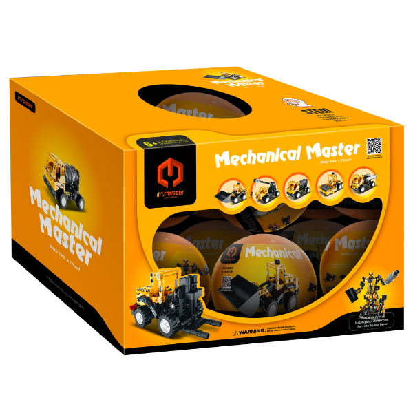 Set de construcție în ou iM Master Mechanical Master „Vehicule”, 6 modele, de la 114 pană la 122 elemente Set de construcție în ou iM Master Mechanical Master „Vehicule”, 6 modele, de la 114 pană la 122 elemente