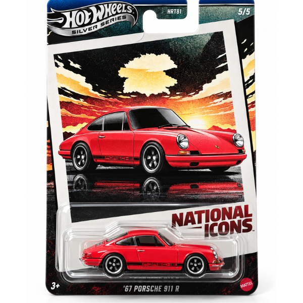 Набор Hot Wheels Silver Series 2025 «National Icons» 1:64, в асс. Набор Hot Wheels Silver Series 2025 «National Icons» 1:64, в асс.