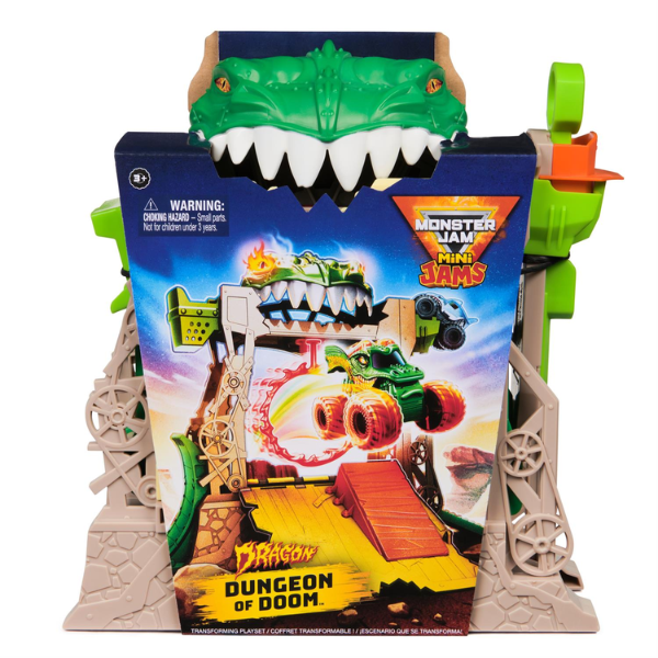 Игровой набор Monster Jam «Dragon Dungeon of Doom» 1:87 Игровой набор Monster Jam «Dragon Dungeon of Doom» 1:87