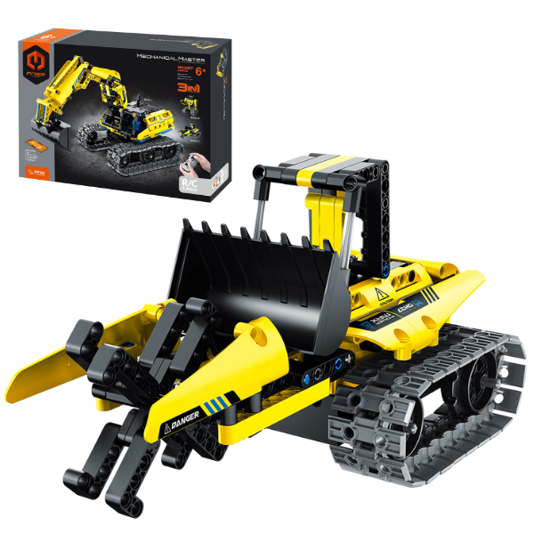 Set de construcție 3 în 1 iM Master Mechanical Master „Excavator”, cu telecomandă, 427 piese Set de construcție 3 în 1 iM Master Mechanical Master „Excavator”, cu telecomandă, 427 piese
