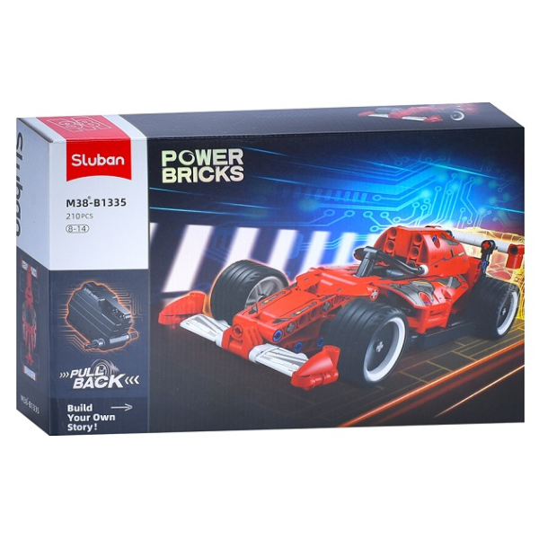 Set de construcție „Mașină Formula 1”, 210 elem. Set de construcție „Mașină Formula 1”, 210 elem.