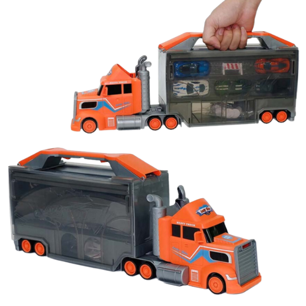 1:64 Игровой набор: «Трейлер-паркинг» 1:64 Игровой набор: «Трейлер-паркинг»
