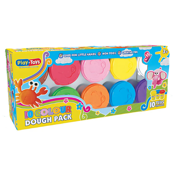 Set plastilină – 10 culori, 300 g Set plastilină – 10 culori, 300 g