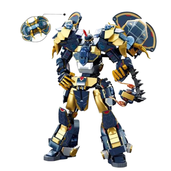 Set de construcție „Robot – Țestoasa neagră”, 685 elem. Set de construcție „Robot – Țestoasa neagră”, 685 elem.