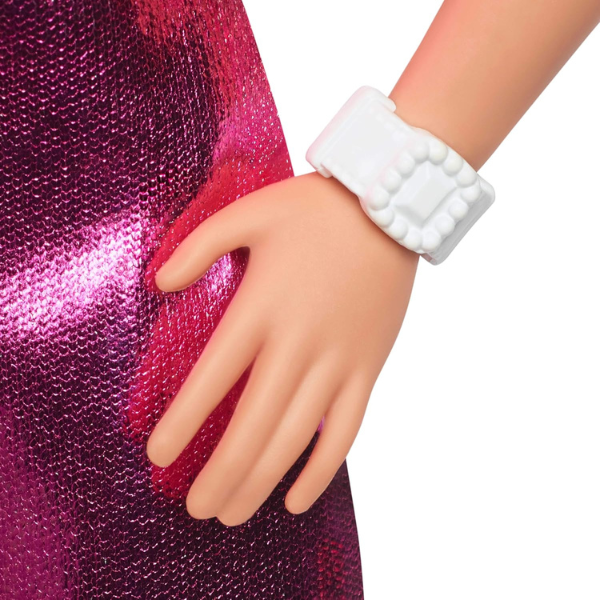 Păpușa Barbie „Fashionista în rochie mini rozi” Păpușa Barbie „Fashionista în rochie mini rozi”