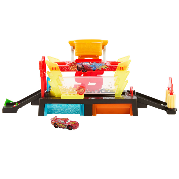 Set de joacă „Spălătorie auto” cu Fulger McQueen Set de joacă „Spălătorie auto” cu Fulger McQueen