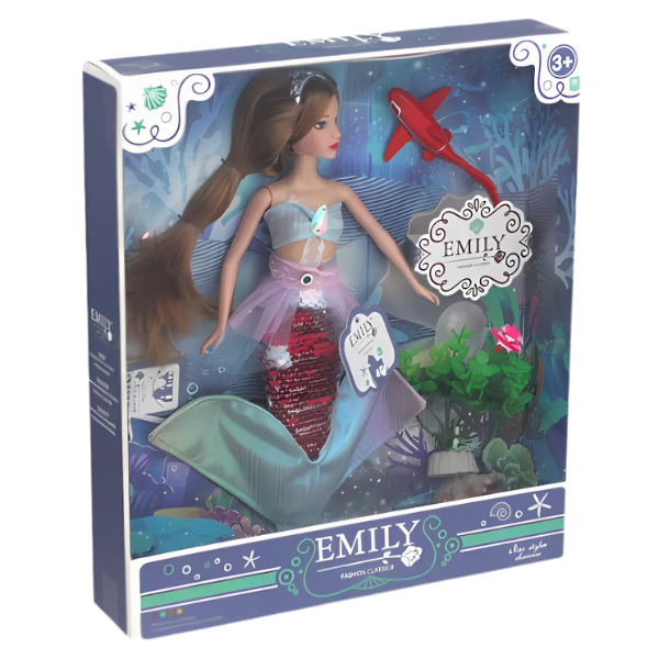 Păpușa Emily Sirenă Păpușa Emily Sirenă