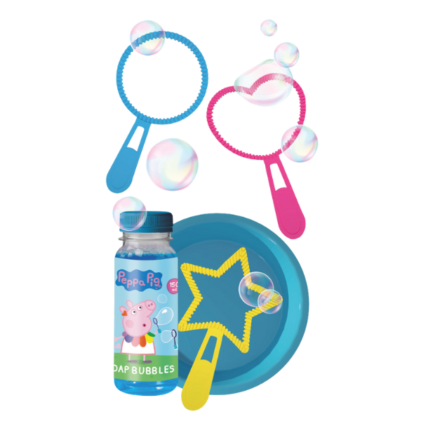 Set pentru baloane de săpun „Purcelușa Peppa”, 150 ml Set pentru baloane de săpun „Purcelușa Peppa”, 150 ml