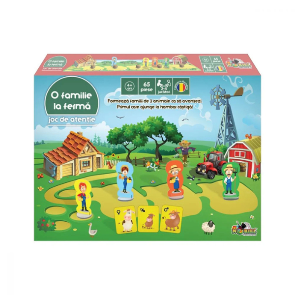 Настольная игра «Семья на ферме”, (рум.) Настольная игра «Семья на ферме”, (рум.)