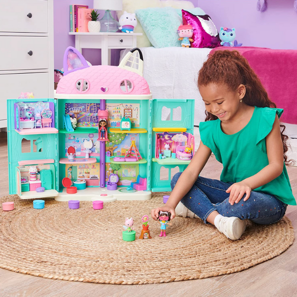 Set de joacă: Grădina Gabby , seria „Gabby’s Dollhouse” Set de joacă: Grădina Gabby , seria „Gabby’s Dollhouse”