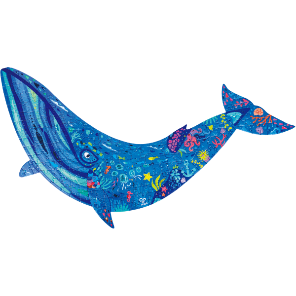 Puzzle de podea „Balena cu cocoașă”, 200 elem. Puzzle de podea „Balena cu cocoașă”, 200 elem.