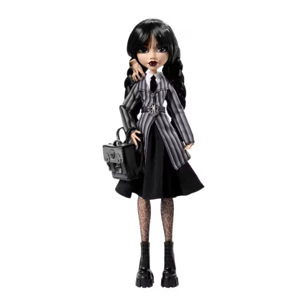 Set de joc Monster High X Wednesday în uniformă Set de joc Monster High X Wednesday în uniformă