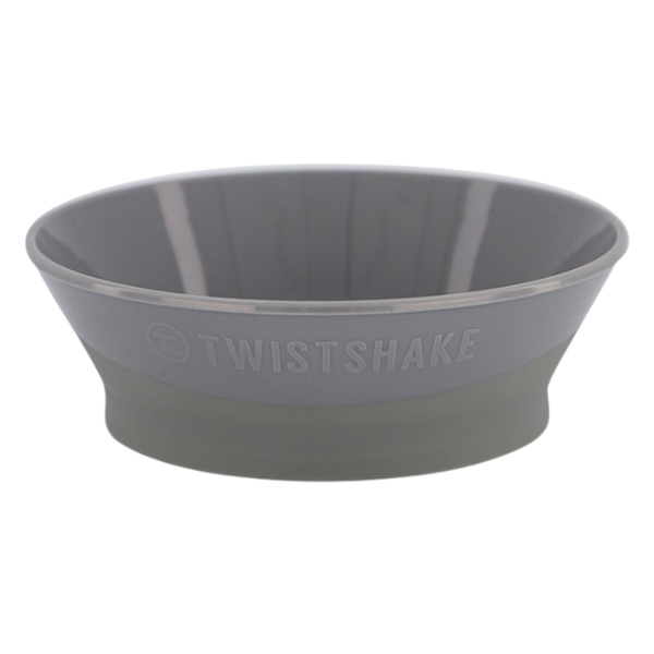 Bol cu capac Twistshake Gri, 6+ luni Bol cu capac Twistshake Gri, 6+ luni