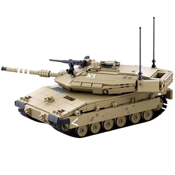 Set de construcție „Merkava MK4 RC”, cu telecomandă, 891 elem. Set de construcție „Merkava MK4 RC”, cu telecomandă, 891 elem.