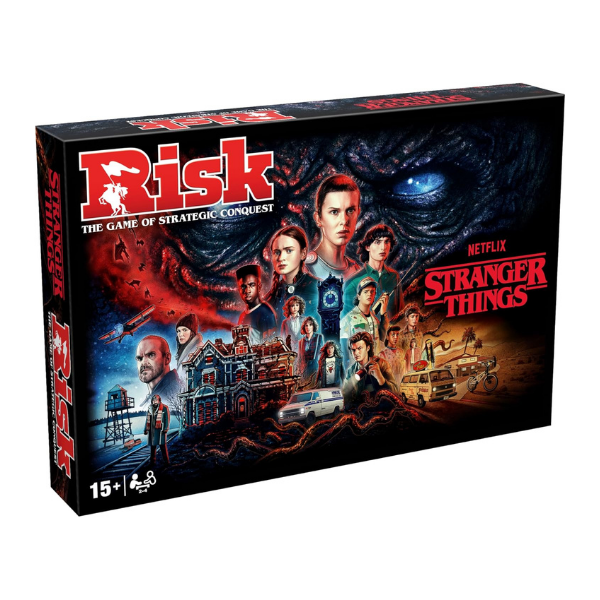 Joc de masă Risk „Stranger Things” (en) Joc de masă Risk „Stranger Things” (en)