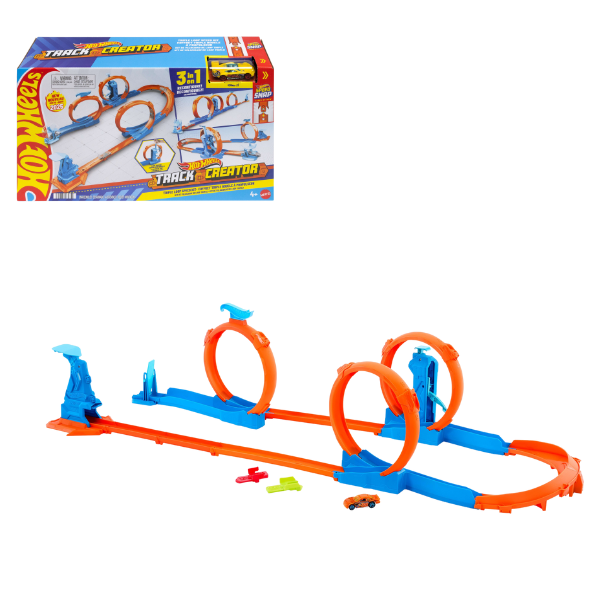 Игровой набор Hot Wheels «Track Creator» — Тройная петля Игровой набор Hot Wheels «Track Creator» — Тройная петля
