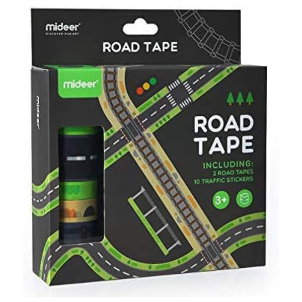 Set de joc „Bandă rutieră adezivă și trafic rutier” Set de joc „Bandă rutieră adezivă și trafic rutier”