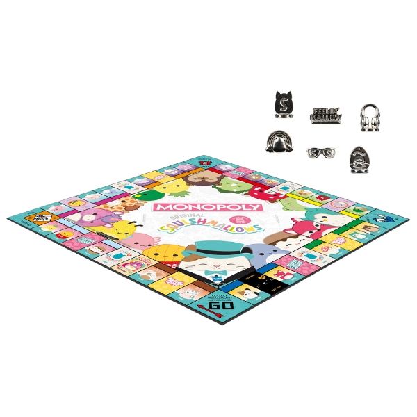 Настольная игра Monopoly «Squishmallows» (англ.) Настольная игра Monopoly «Squishmallows» (англ.)