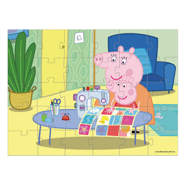 Puzzle„Păturica bebelușului”, seria Peppa Pig, 30 de piese Puzzle„Păturica bebelușului”, seria Peppa Pig, 30 de piese