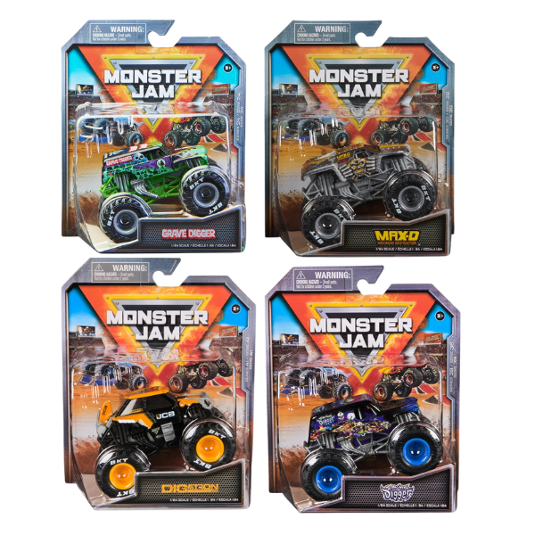 Машинка монстр-трак «Monster Jam» 1:64, в асс. Машинка монстр-трак «Monster Jam» 1:64, в асс.