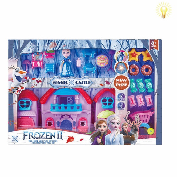 Set Joc Magic Castle FROZEN (lumină)