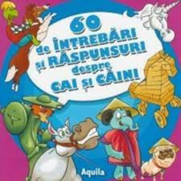 Книга — 60 вопросов о лошадях и собаках