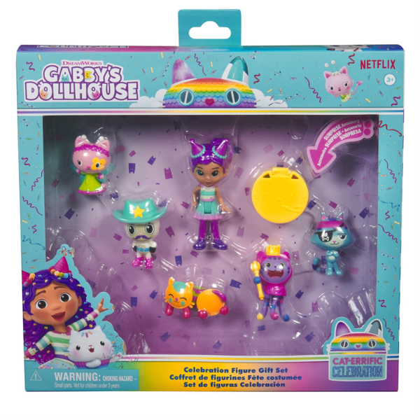 Набор мини-фигурок: Праздничная коллекция, серия «Gabby’s Dollhouse» Набор мини-фигурок: Праздничная коллекция, серия «Gabby’s Dollhouse»