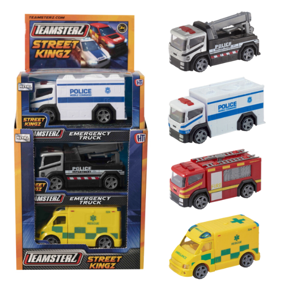 Camion de urgență Teamsterz, în as. Camion de urgență Teamsterz, în as.