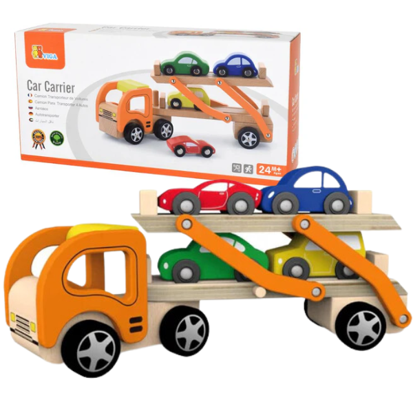 Transportor de Mașini din Lemn Transportor de Mașini din Lemn
