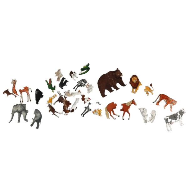 Puzzle „Animale”, 36 piese, Smile Games Puzzle „Animale”, 36 piese, Smile Games
