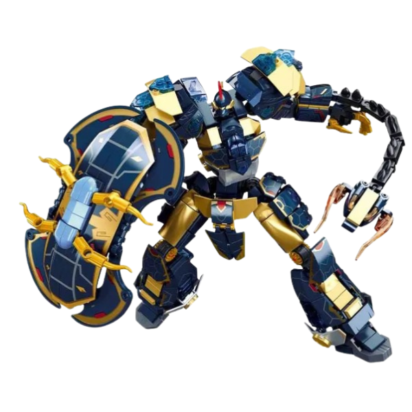 Set de construcție „Robot – Țestoasa neagră”, 685 elem. Set de construcție „Robot – Țestoasa neagră”, 685 elem.