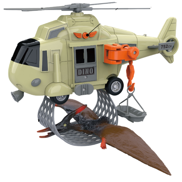 1:16 Elicopter cu dinozaur (lumini /sunete) 1:16 Elicopter cu dinozaur (lumini /sunete)