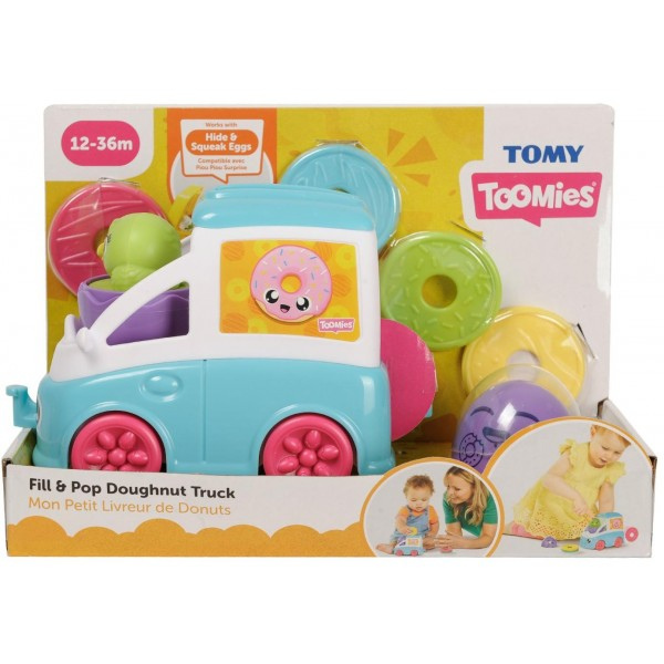 Развивающая игрушка — Фургончик с пончиками, Tomy Развивающая игрушка — Фургончик с пончиками, Tomy