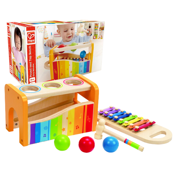 Детский ксилофон с шариками Hape